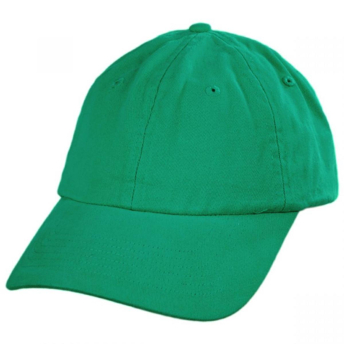 HeadShots by KC Caps | Adult LoPro Strapback Baseball Cap Dad Hat | 200510 | lead | KELLY GREEN