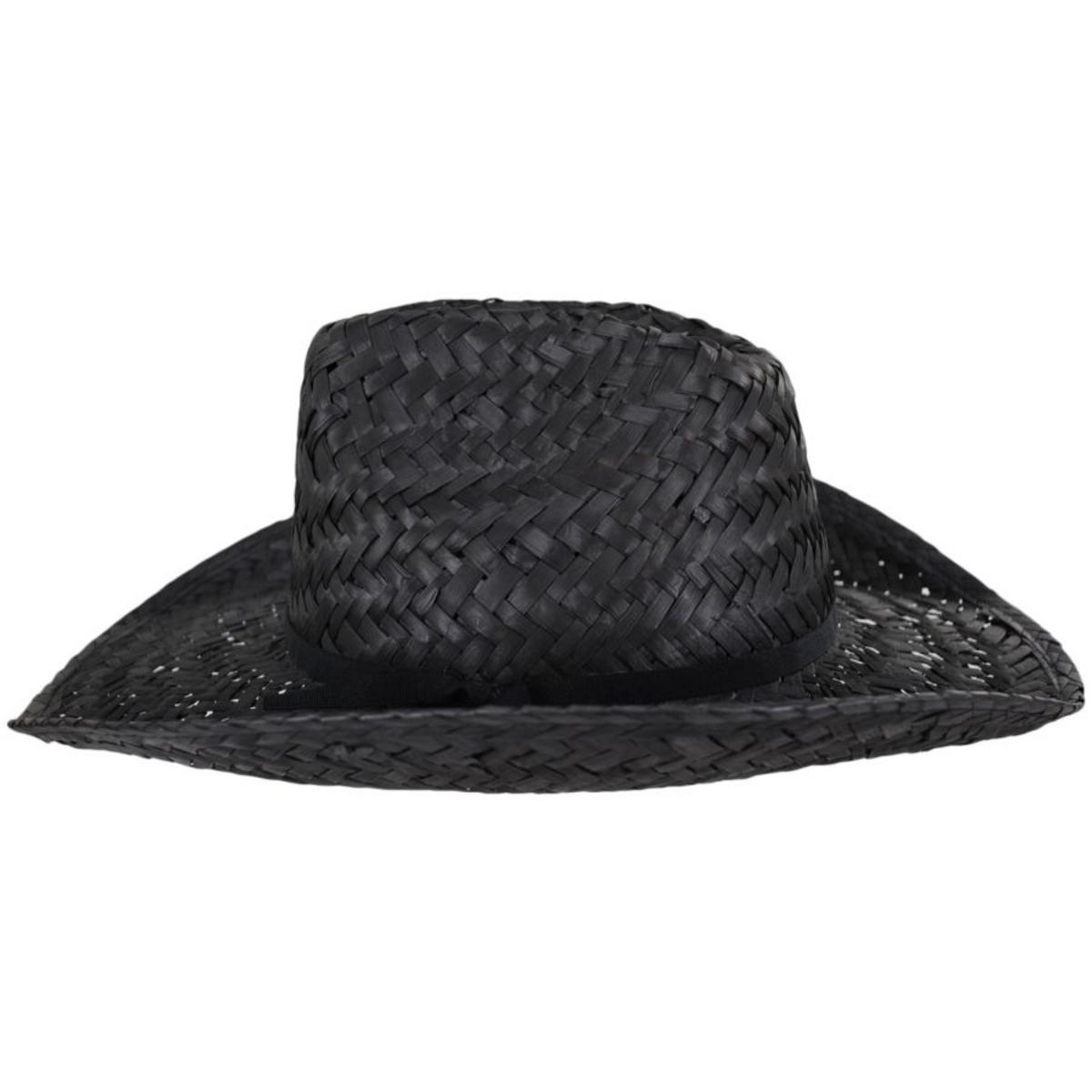 BRIXTON HATS | Houston Rush Straw Cowboy Hat | 128338 | profile | BLACK