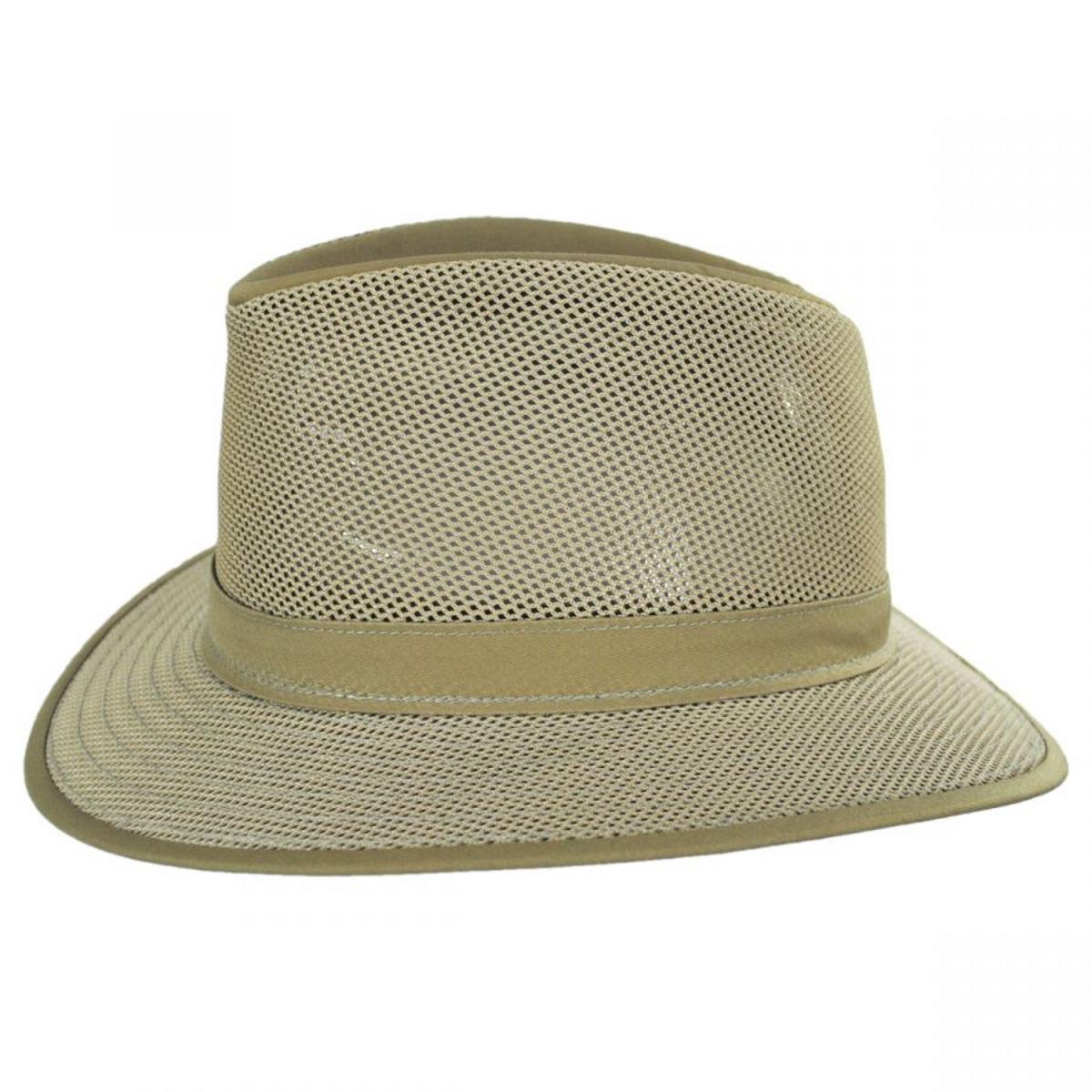 Henschel | Safari Mesh Packable Hat | 140352 | profile | KHAKI