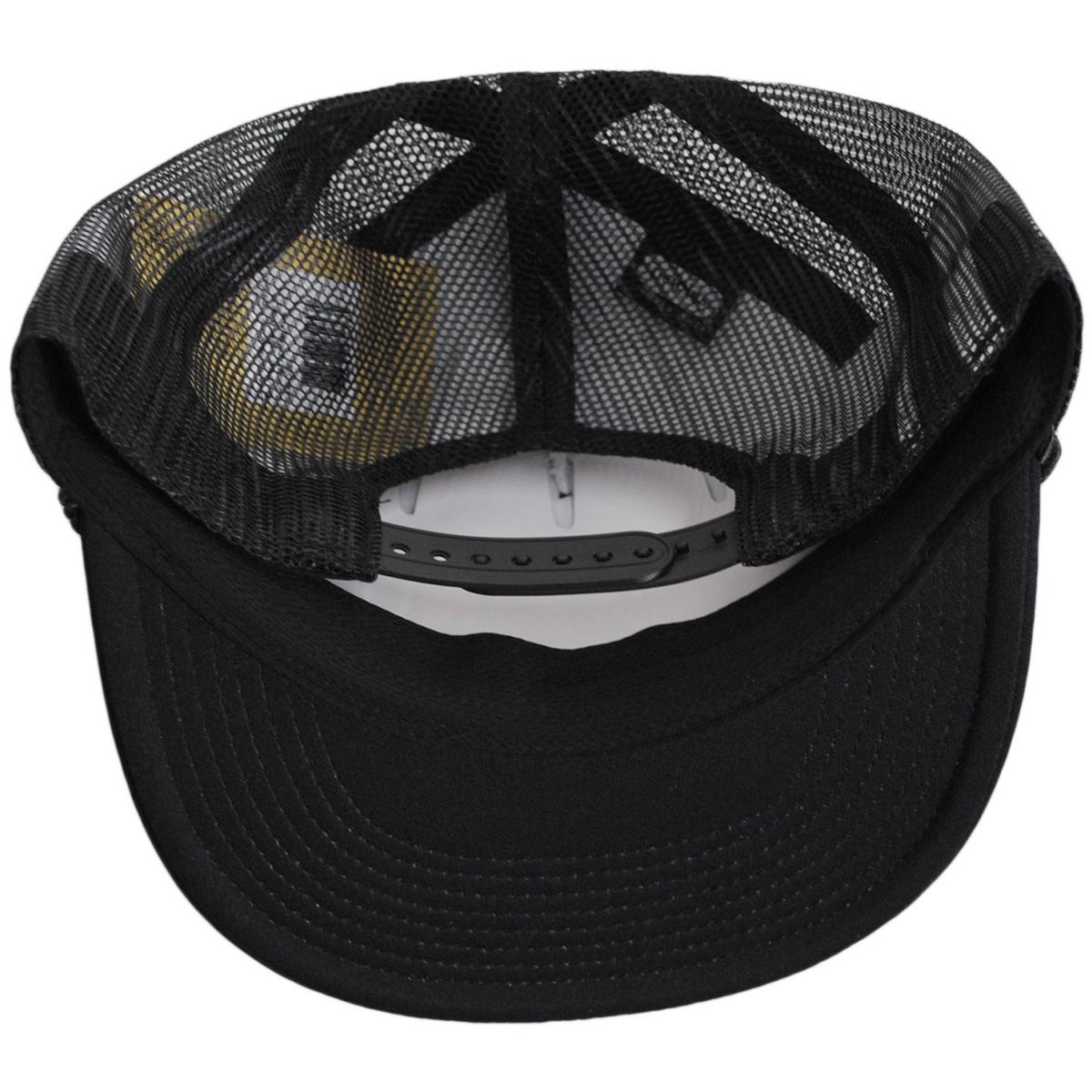 BRIXTON HATS | Coors Bandit HP Mesh Trucker Snapback Baseball Cap | 201848 | under | BLACK/BLACK