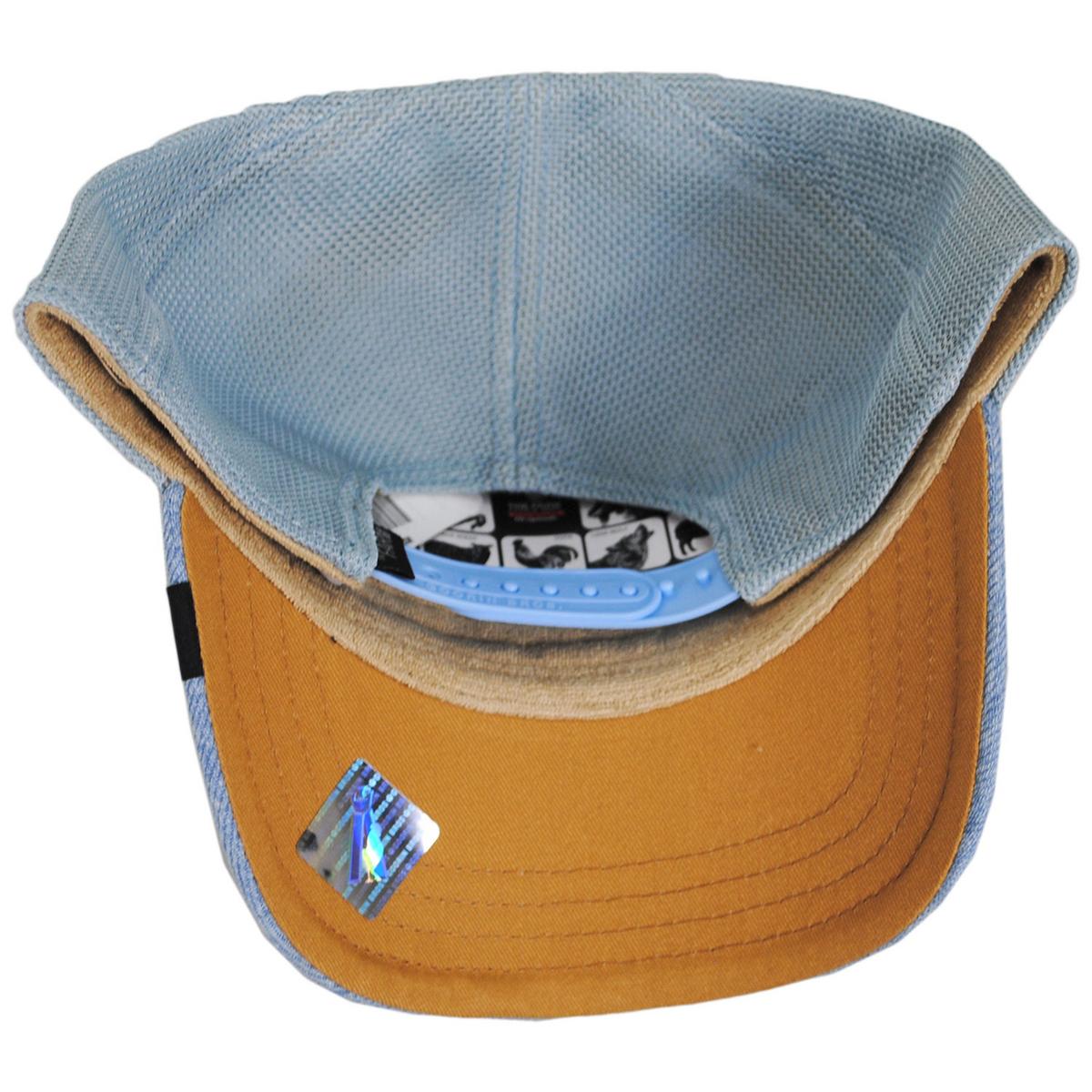 Goorin Bros | Black Sheep Mesh Trucker Snapback Baseball Cap | 200486 | under | BLUE