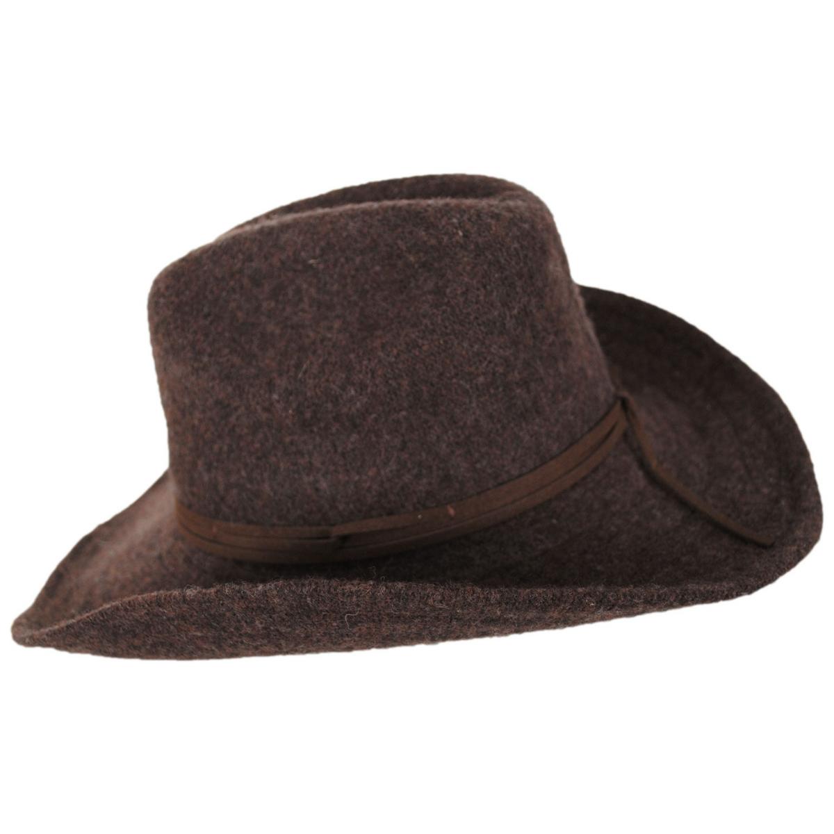 San Diego Hat Company | Rowley Wool Knit Cowboy Hat | 108660 | profile | CHOCOLATE