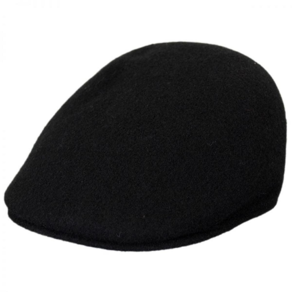 Kangol | Seamless Wool 507 Ivy Cap | 160925 | lead | BLACK/GOLD