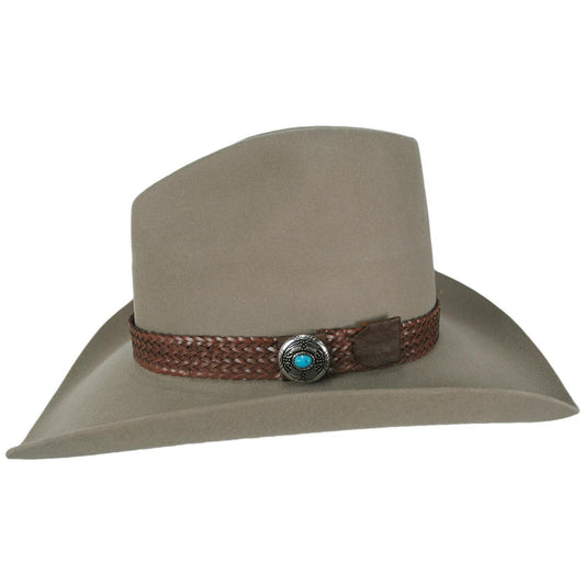Bailey Western | Jutland Wool Felt Gus Western Hat | 133303 | profile | TAUPE GREY