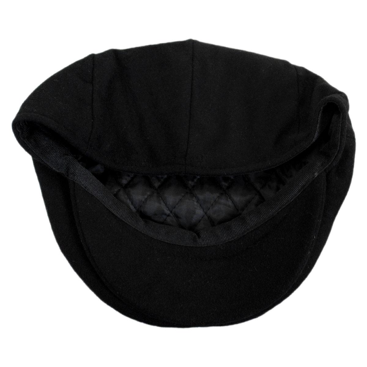 Jaxon Hats | Wholesale Harlem Wool Blend Ivy Cap B2B Pre-Pack | B2B167733 | under | BLACK