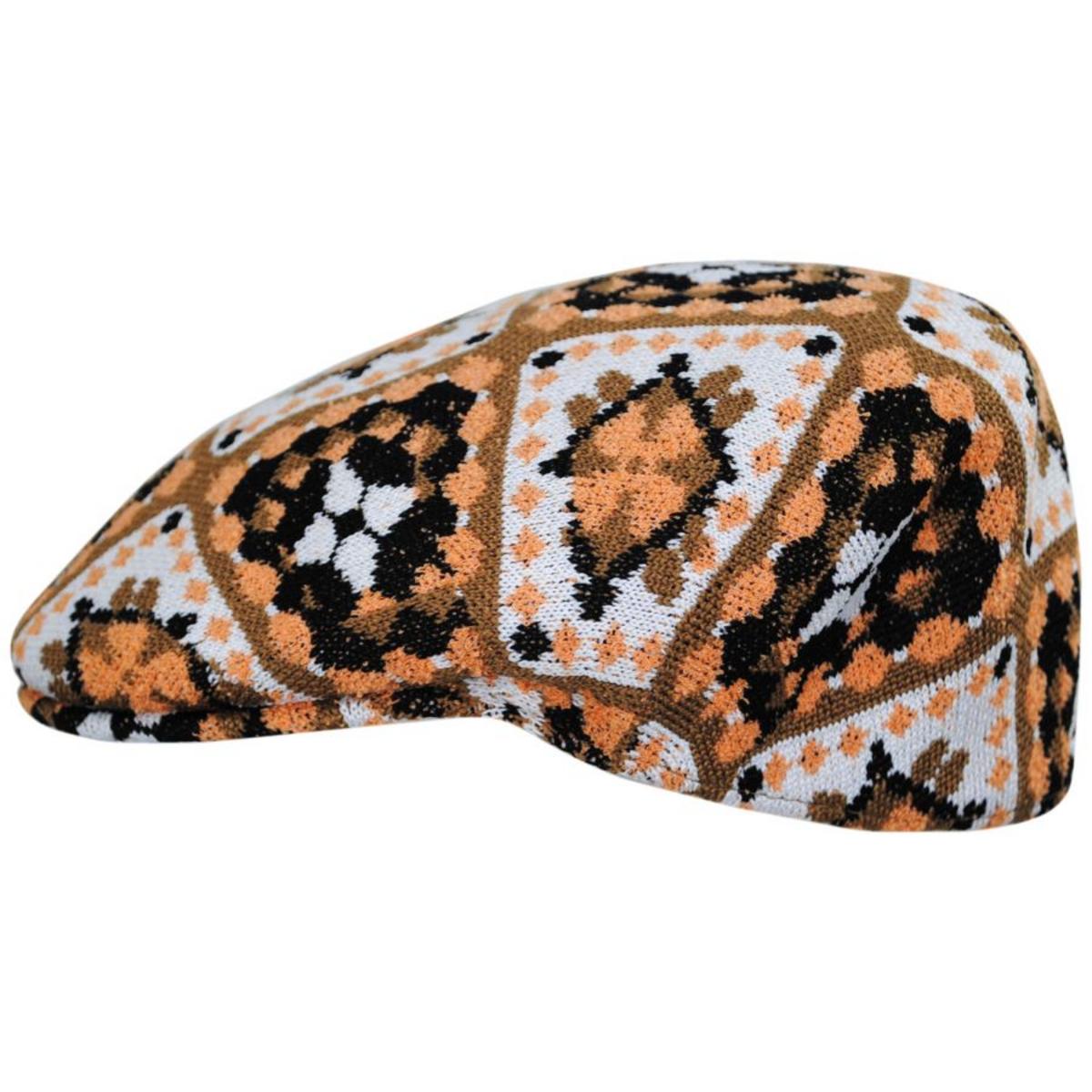 Kangol | Arts & Crafts 504 Ivy Cap | 161011 | profile | TAN MULTI