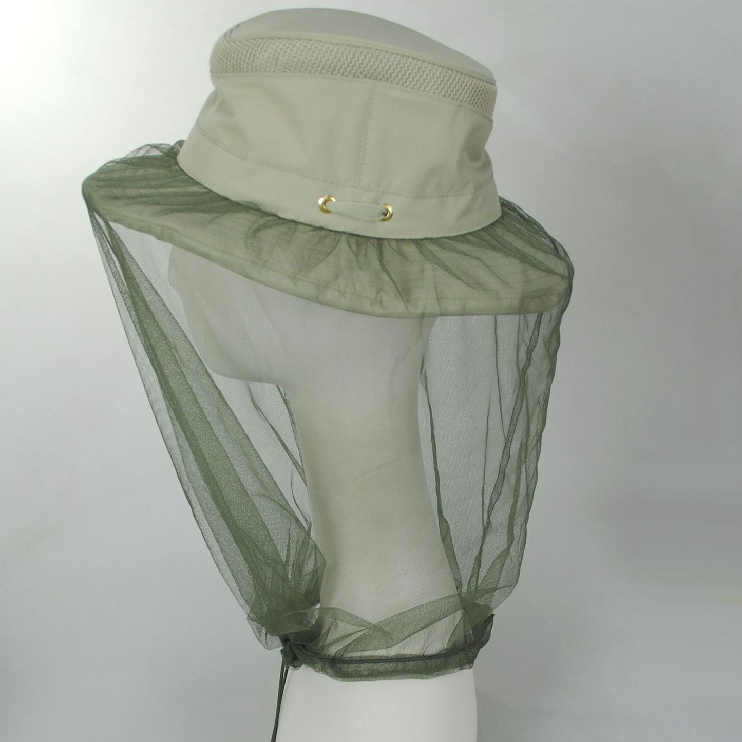 Tilley Endurables | LTM5 Airflo Mosquito Net Hat | 400855 | detailtwo | KHAKI/OLIVE