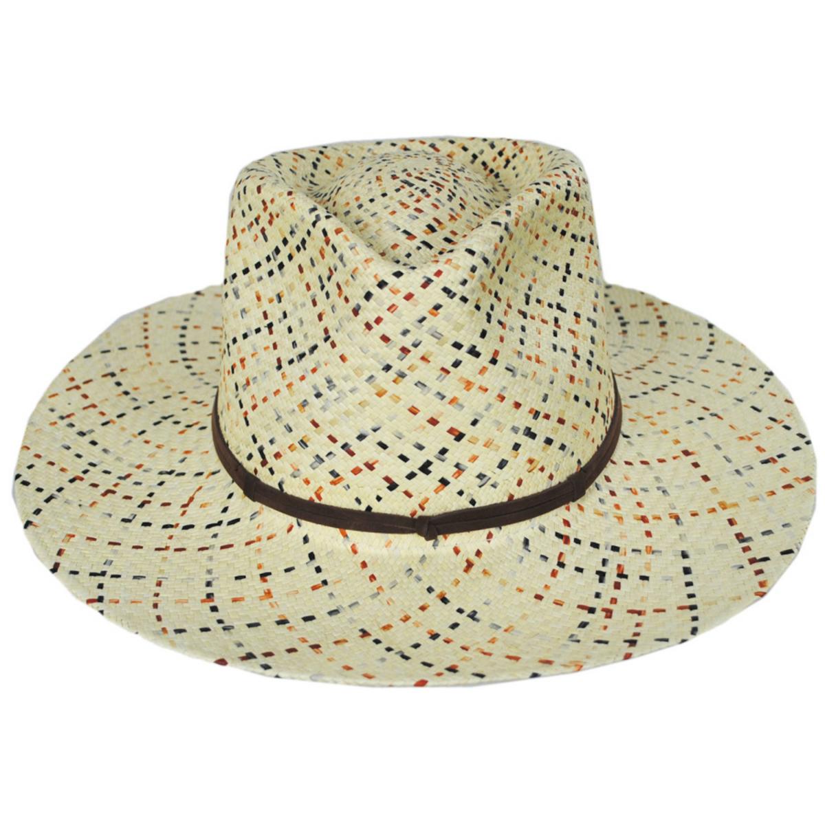 Bigalli | Shasta Panama Straw Fedora Hat | 104706 | front | NATURAL