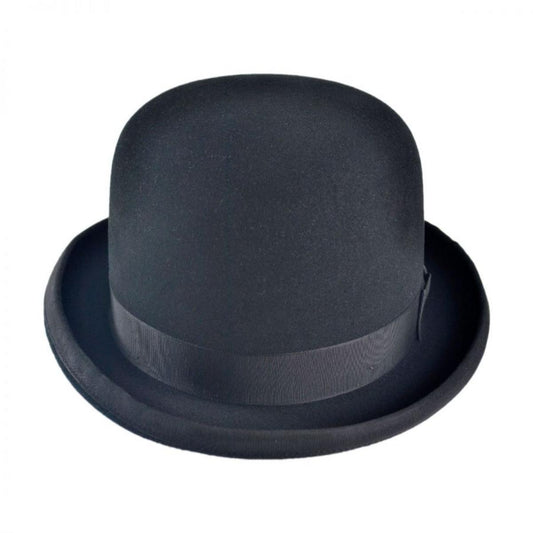 Stetson | Fur Felt Derby Hat | 130656 | front | BLACK