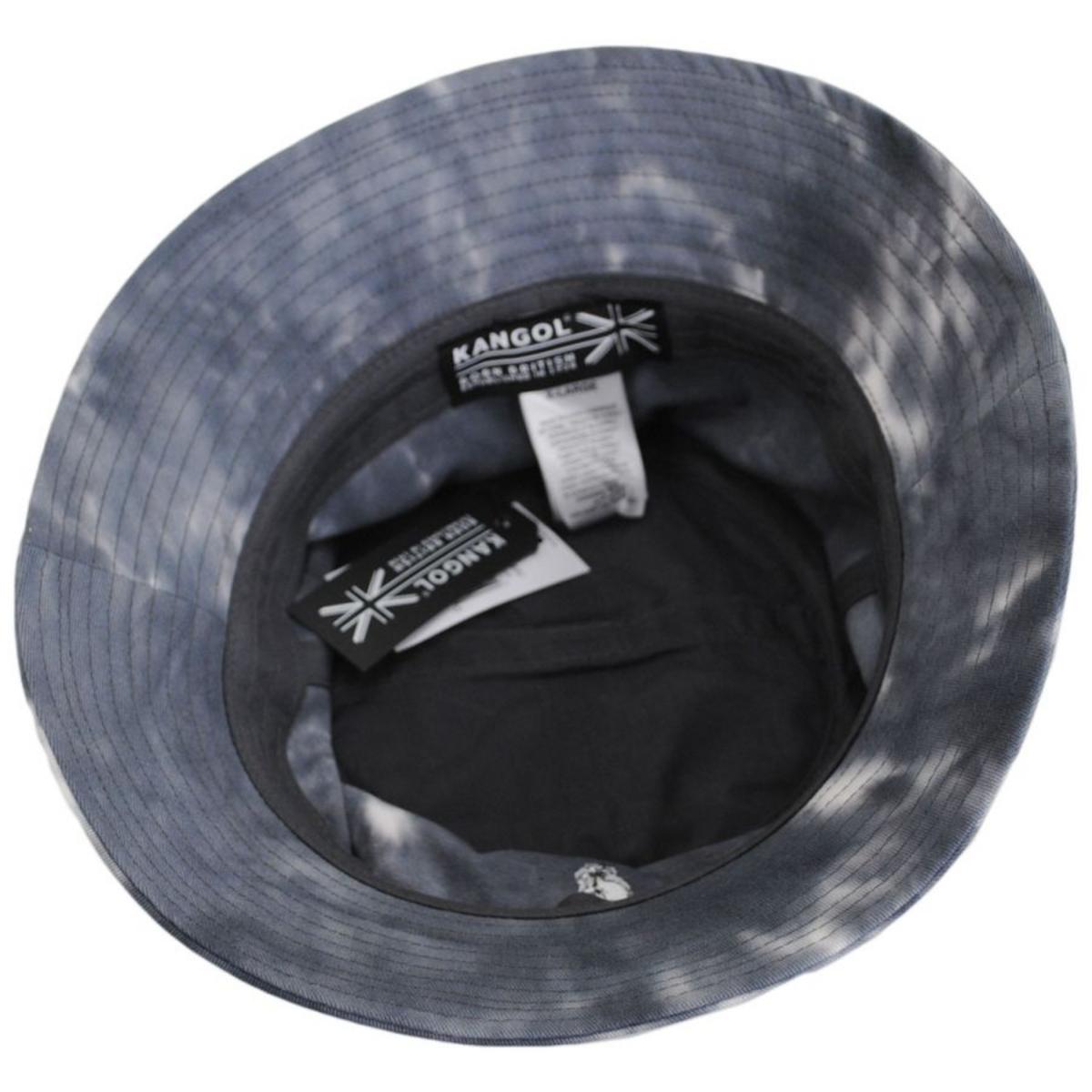 Kangol | Tie Dye Cotton Bucket Hat | 185791 | under | SMOKE