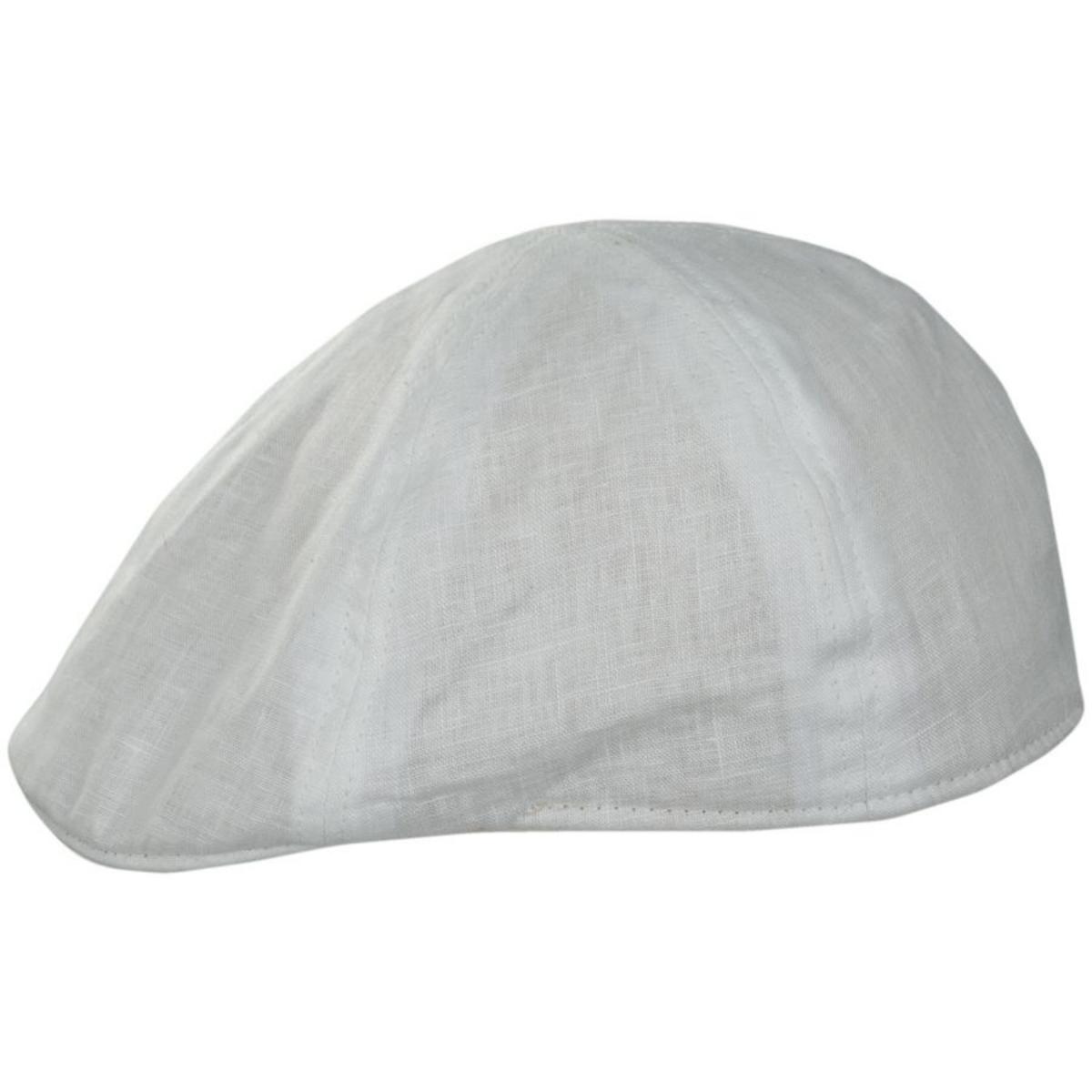 Bigalli | Linen Duckbill Ivy Cap | 161812 | profile | CREAM