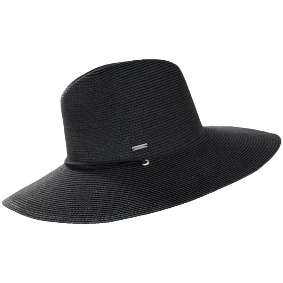 BRIXTON HATS | Mitch Toyo Straw Lifeguard Hat -Black | 128354SS23 | profile | BLACK
