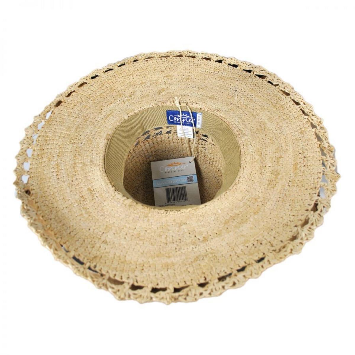 Amy Raffia Straw Sun Hat