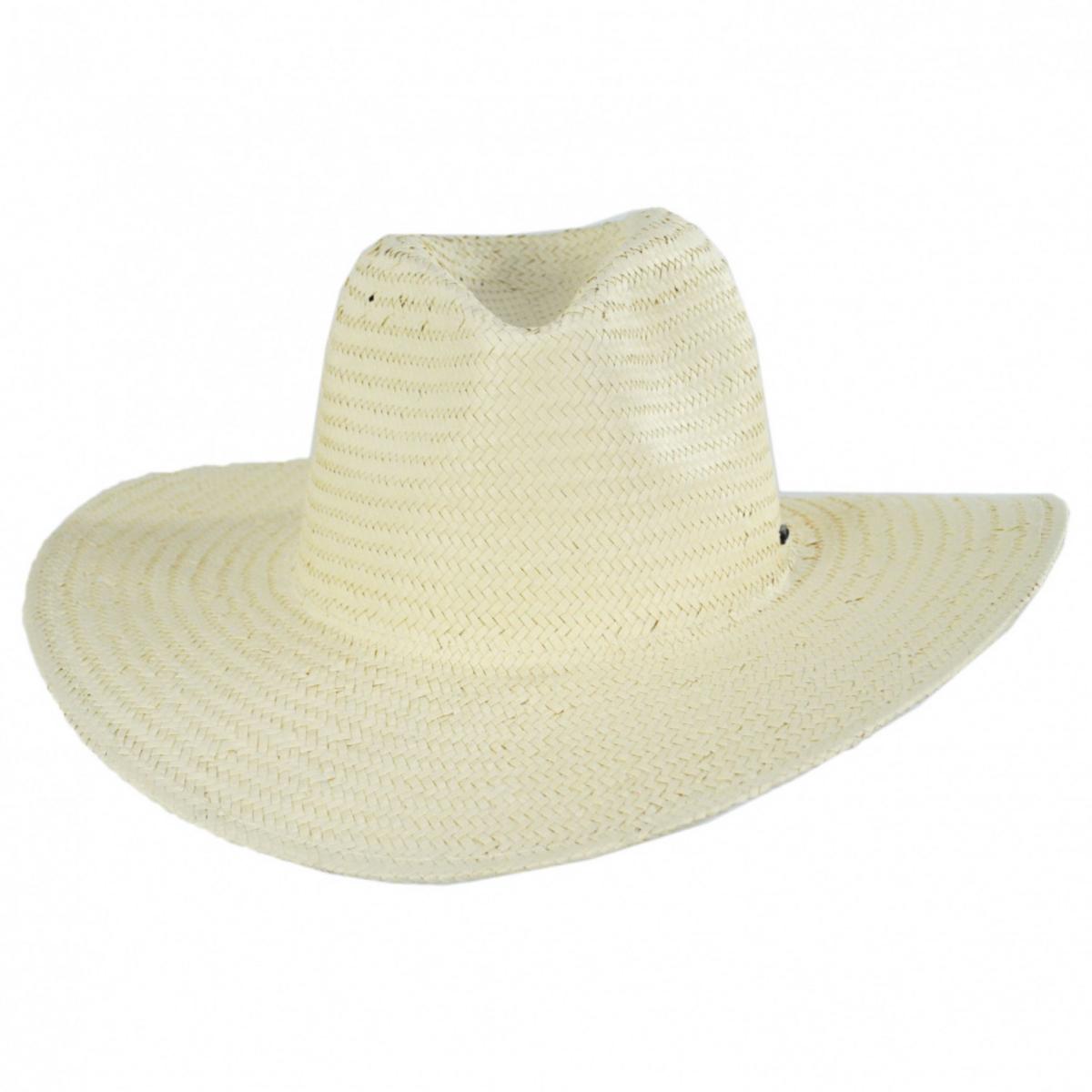 BRIXTON HATS | Seaside Toyo Straw Fedora Hat | 104044 | front | NATURAL