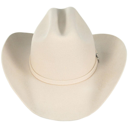Jaxon Hats | K.C. Wool Felt Western Hat | 135061 | front | SILVERBELLY