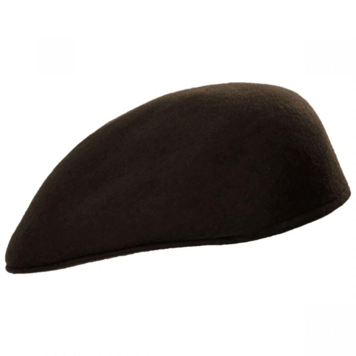 Bigalli | Wool Felt Ascot Cap | 161806 | profile | CHOCOLATE