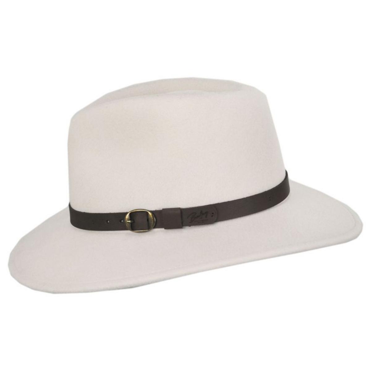 Bailey 1922 | Briar Wool LiteFelt Fedora Hat | 130035 | profile | BLEACH