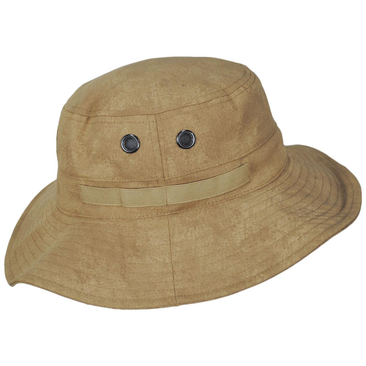 Kangol | Salvaged Outdoor Cotton Booney Hat | 185827 | profile | BEIGE