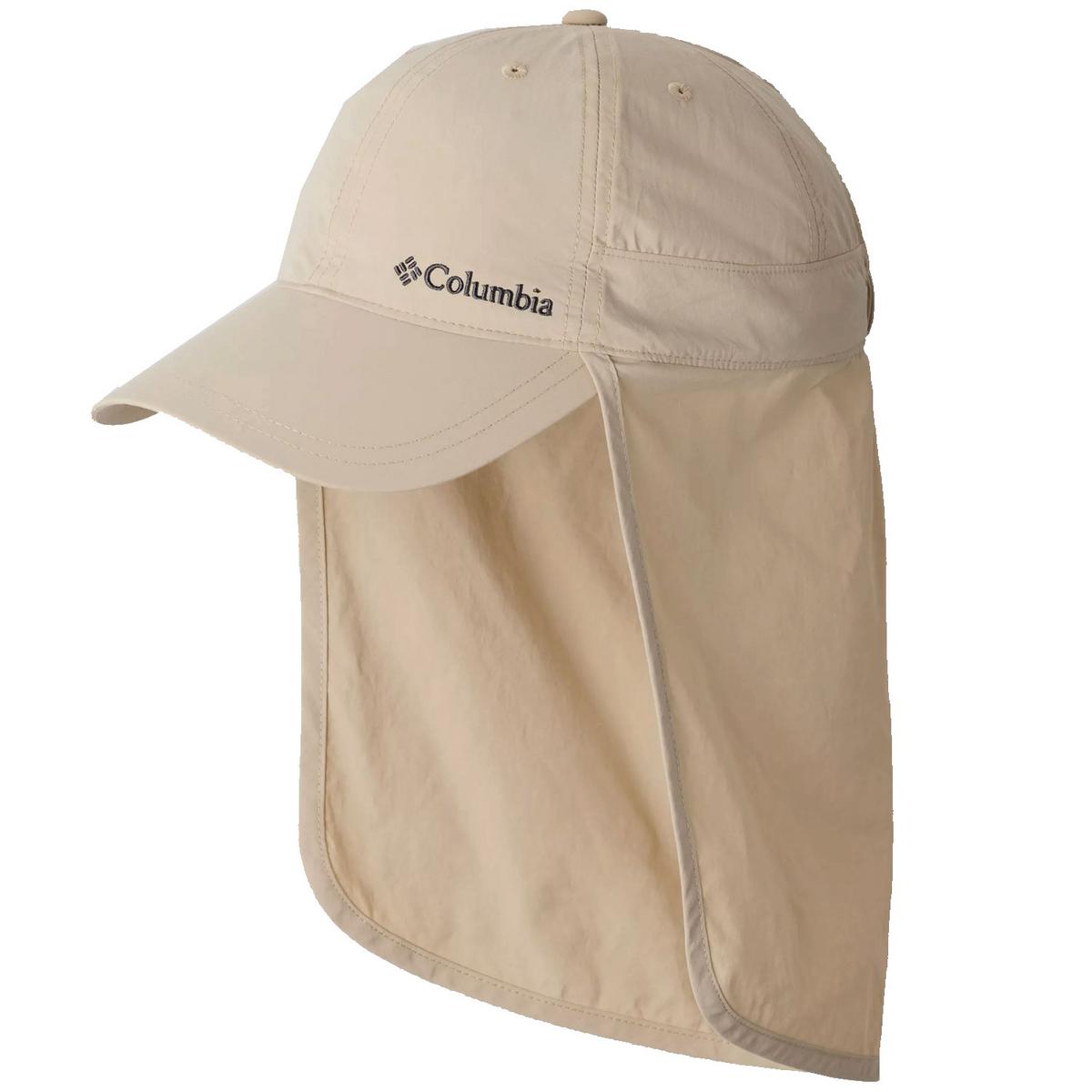 Columbia Sportswear | Schooner Bank Cachalot Neckflap Baseball Cap | 400108 | lead | ANCIENT FOSSIL