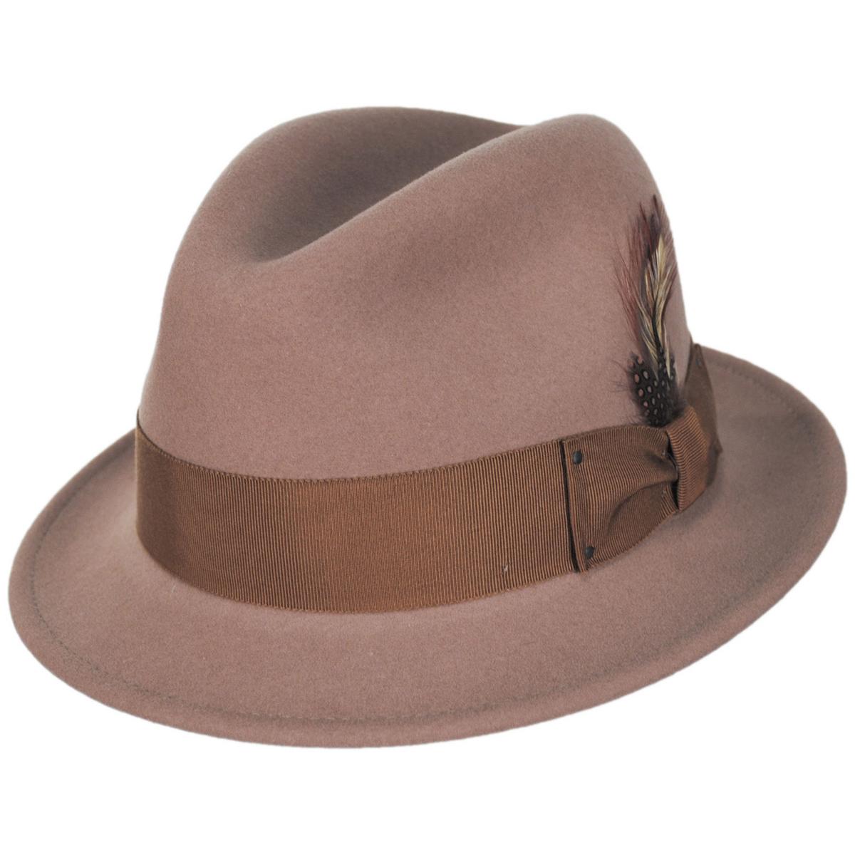 Bailey 1922 | Tino Wool LiteFelt Trilby Fedora Hat | 130008 | lead | AMPHORA