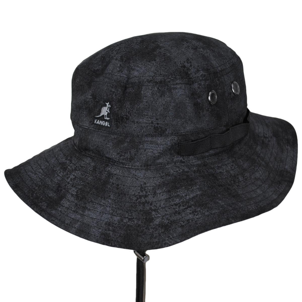 Kangol | Salvaged Outdoor Cotton Booney Hat | 185827 | lead | BLACK