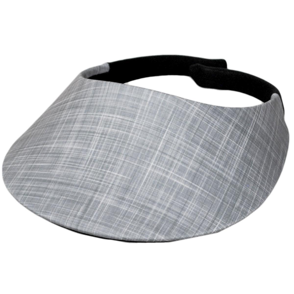 No Headache | Linen Midsize Visor | 195910 | lead | CLOUDY GREY