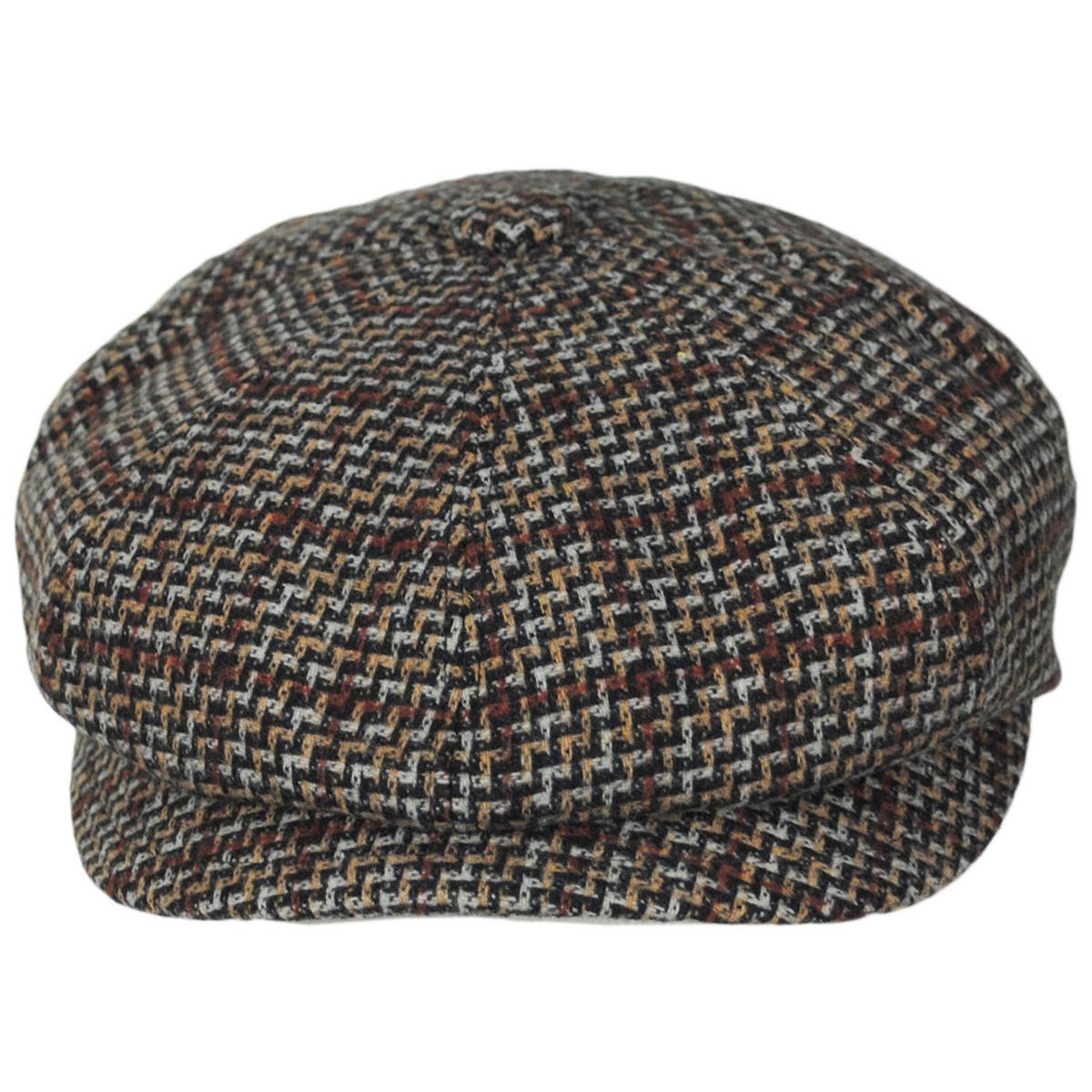 Bailey 1922 | Rishton Wool Blend Earflap Newsboy Cap | 167220 | top | BEIGE