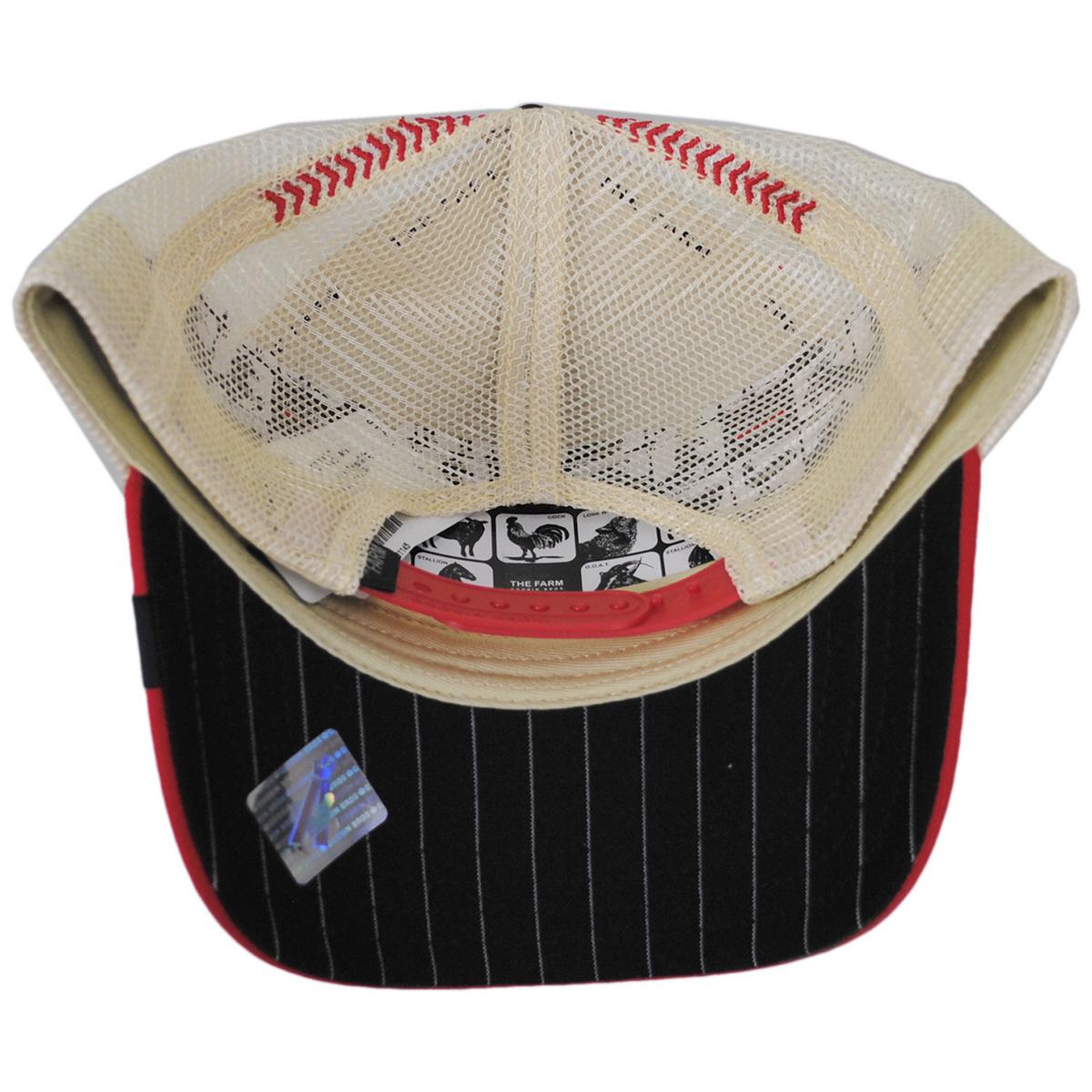 Goorin Bros | Venom Mesh Trucker Snapback Baseball Cap | 200729 | under | BEIGE