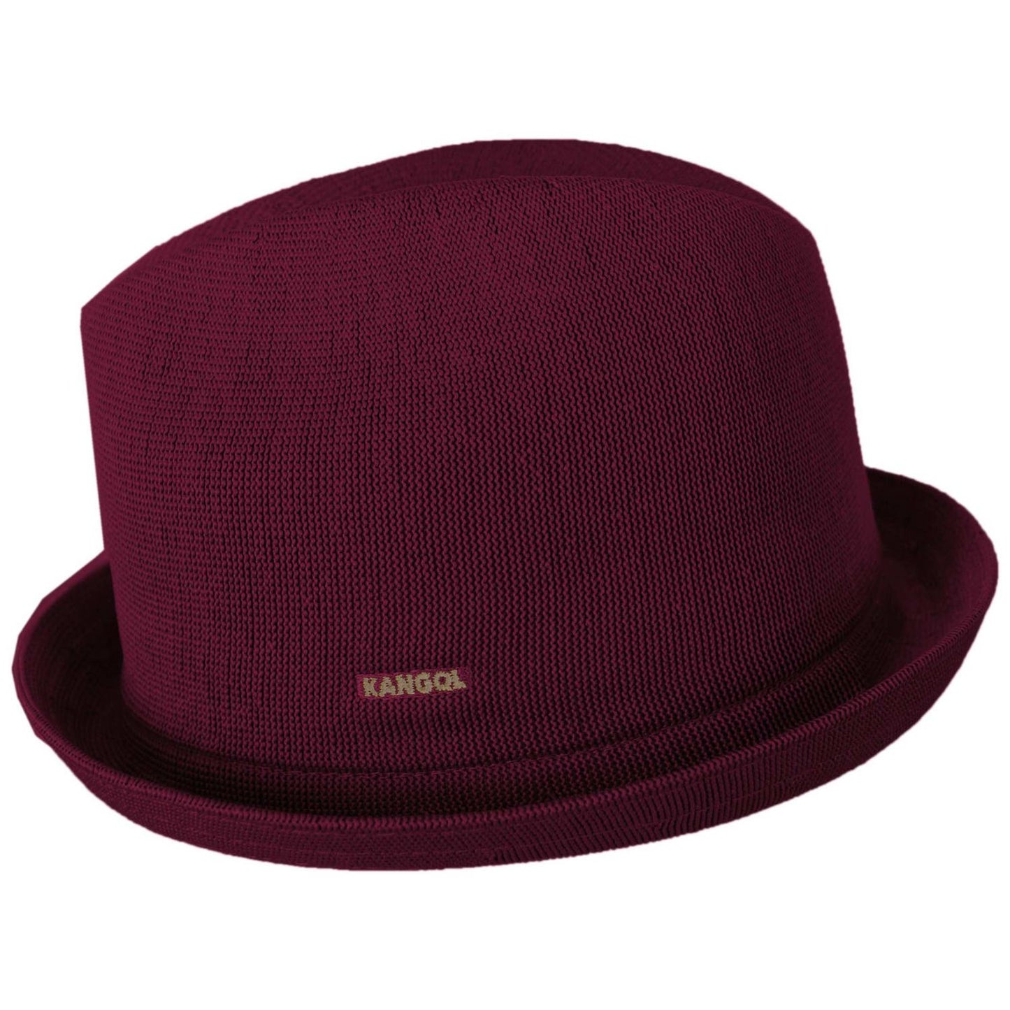Kangol | Tropic Playa Stingy Brim Fedora Hat - Fashion Colors | 140518SS | profile | BURGUNDY