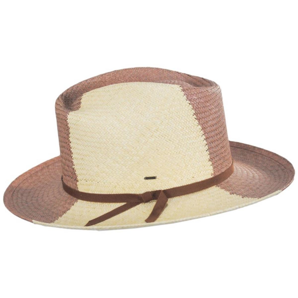 Bailey 1922 | Boreal Panama Straw Fedora Hat | 127735 | profile | TAWNY/NATURAL