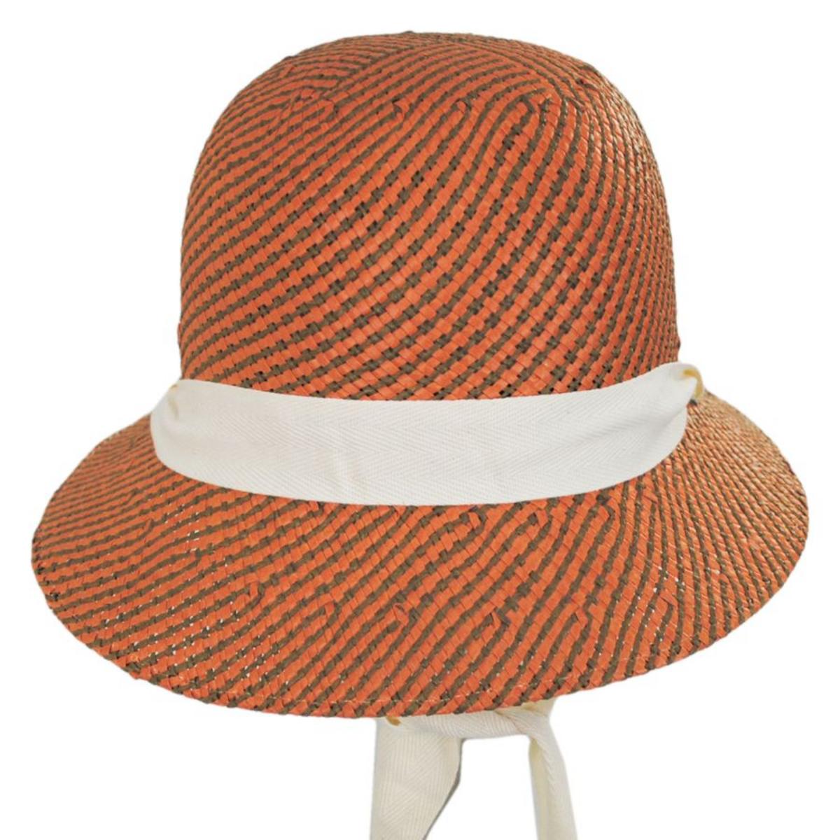 Aletta Toyo Straw Cloche Hat