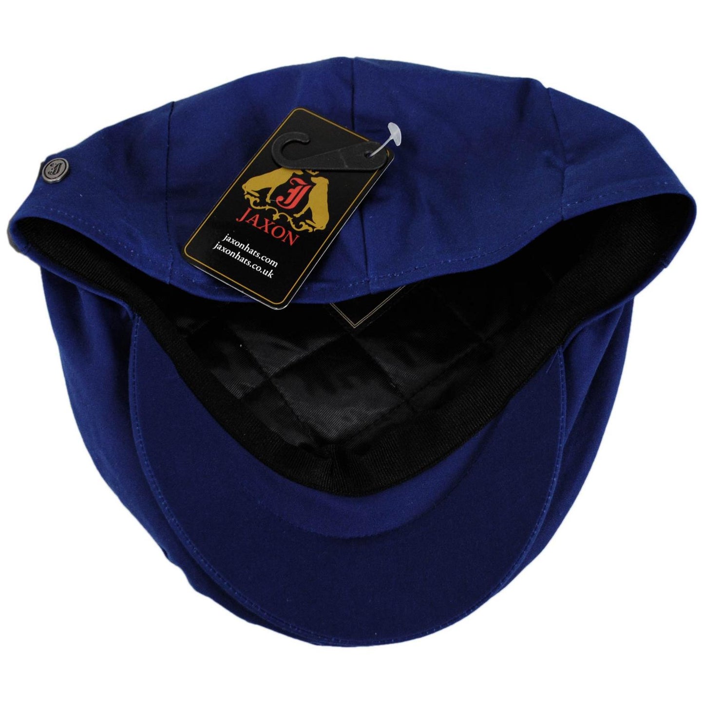 Jaxon & James | British Millerain Wax Cotton Ivy Cap | 170011 | under | NAVY BLUE
