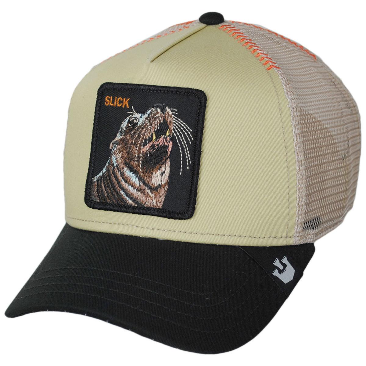 Goorin Bros | Seal Mesh Trucker Snapback Baseball Cap | 200715 | lead | BEIGE