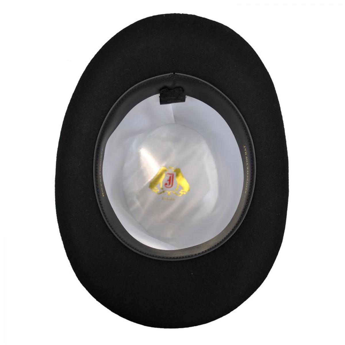 Jaxon Hats | Wholesale Stovepipe Wool Felt Top Hat B2B Pre-Pack | B2B193903 | under | BLACK