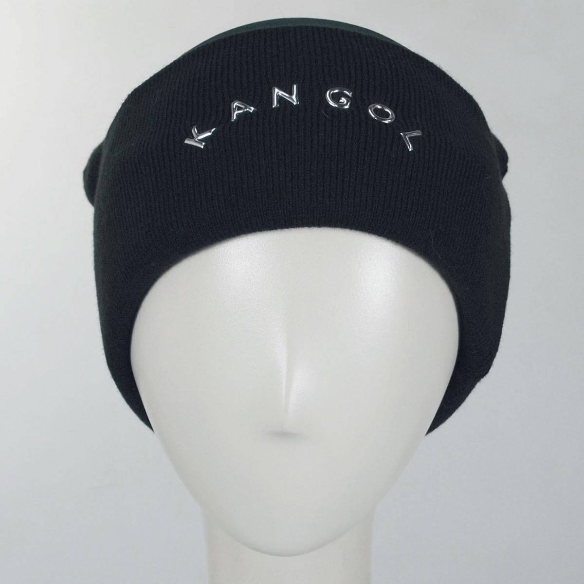 Kangol | Y2K Balaclava Knit Pull On Beanie Hat | 500443 | detailtwo | DEEP SPRINGS