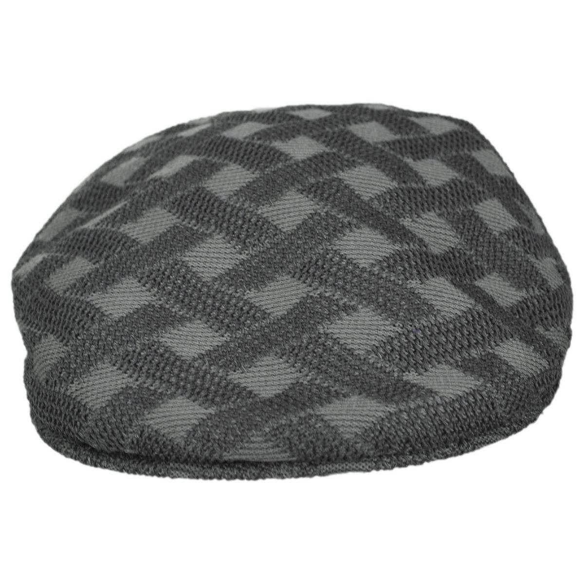 Kangol | Cross Weave 504 Ivy Cap | 160838 | front | WARM GREY
