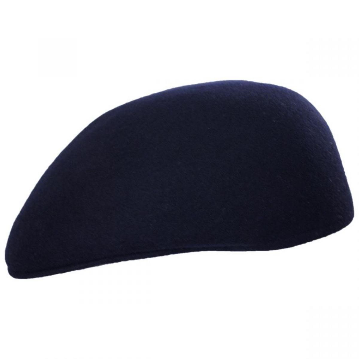 Bigalli | Wool Felt Ascot Cap | 161806 | profile | NAVY