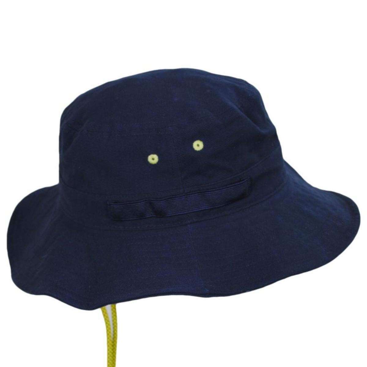 Kangol | Jungle Utility Cords Cotton Bucket Hat | 185779 | profile | NAVY
