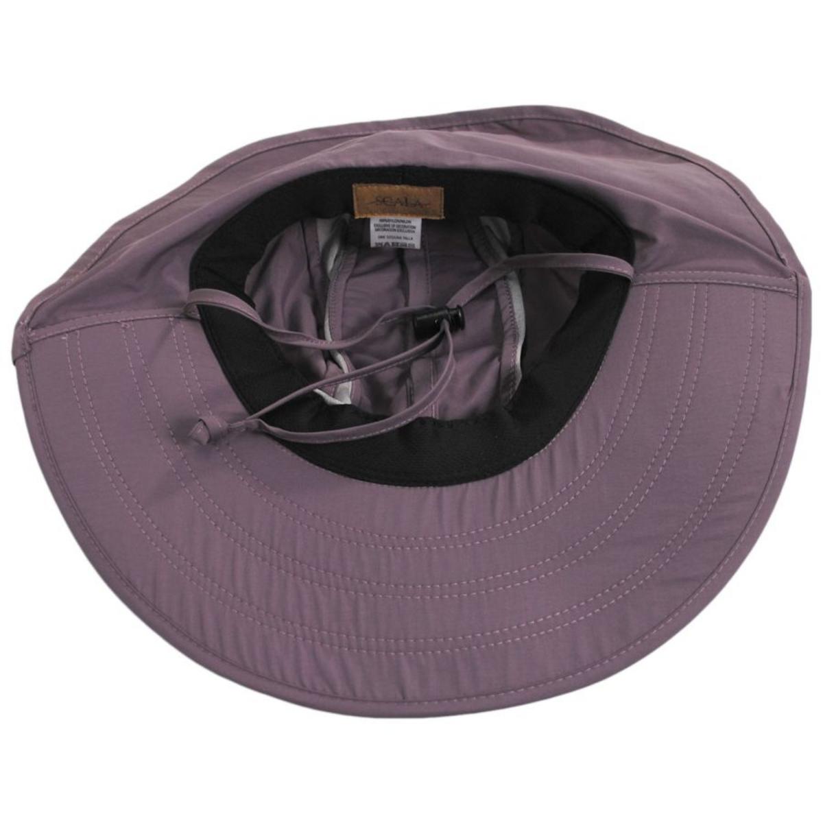 Scala | Natalie Nylon Trail Hat | 106435 | under | MAUVE