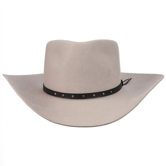 Bollman Hat Company | Heritage Collection 1950s Roy Wool Felt Western Hat | 130093 | front | PECAN