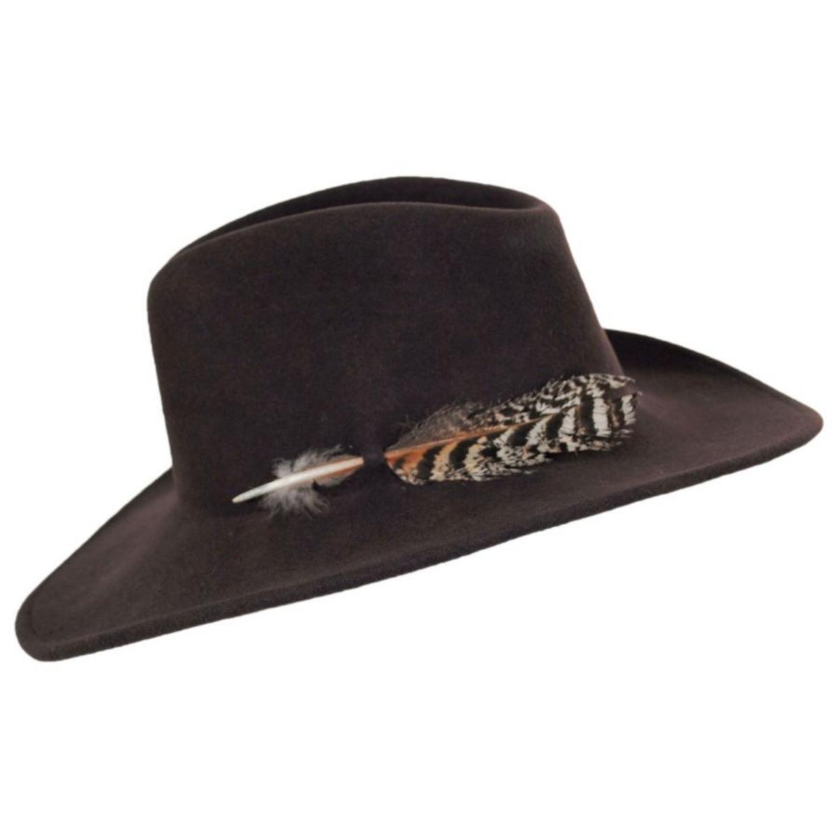 Renegade | Calico Litefelt Wool Western Hat | 130359 | profile | FALL BROWN