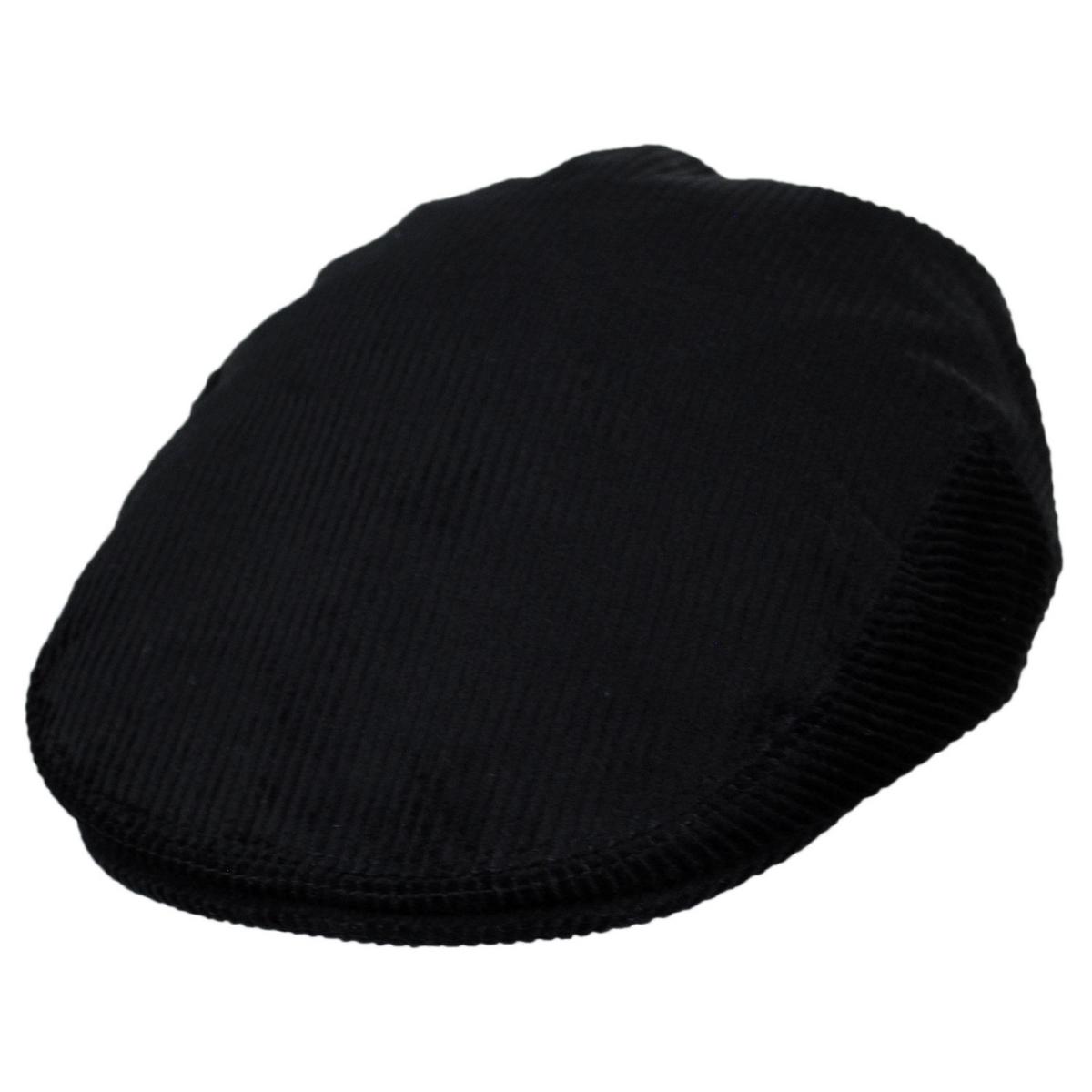Jaxon Hats | Wholesale Corduroy Ivy Cap B2B Pre-Pack | B2B167741 | lead | BLACK