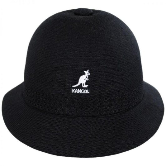 Kangol | Tropic Ventair Snipe Casual Bucket Hat | 140506 | front | BLACK