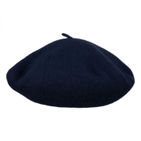 Kangol | Anglobasque Wool Beret | 150900 | lead | DARK BLUE