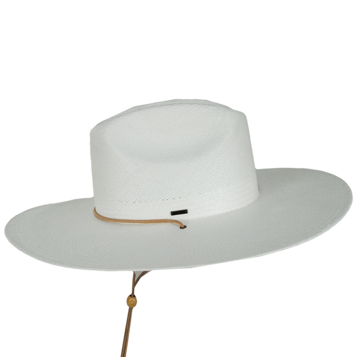BRIXTON HATS | Marina Panama Straw Lifeguard Hat | 128361 | profile | PANAMA WHITE