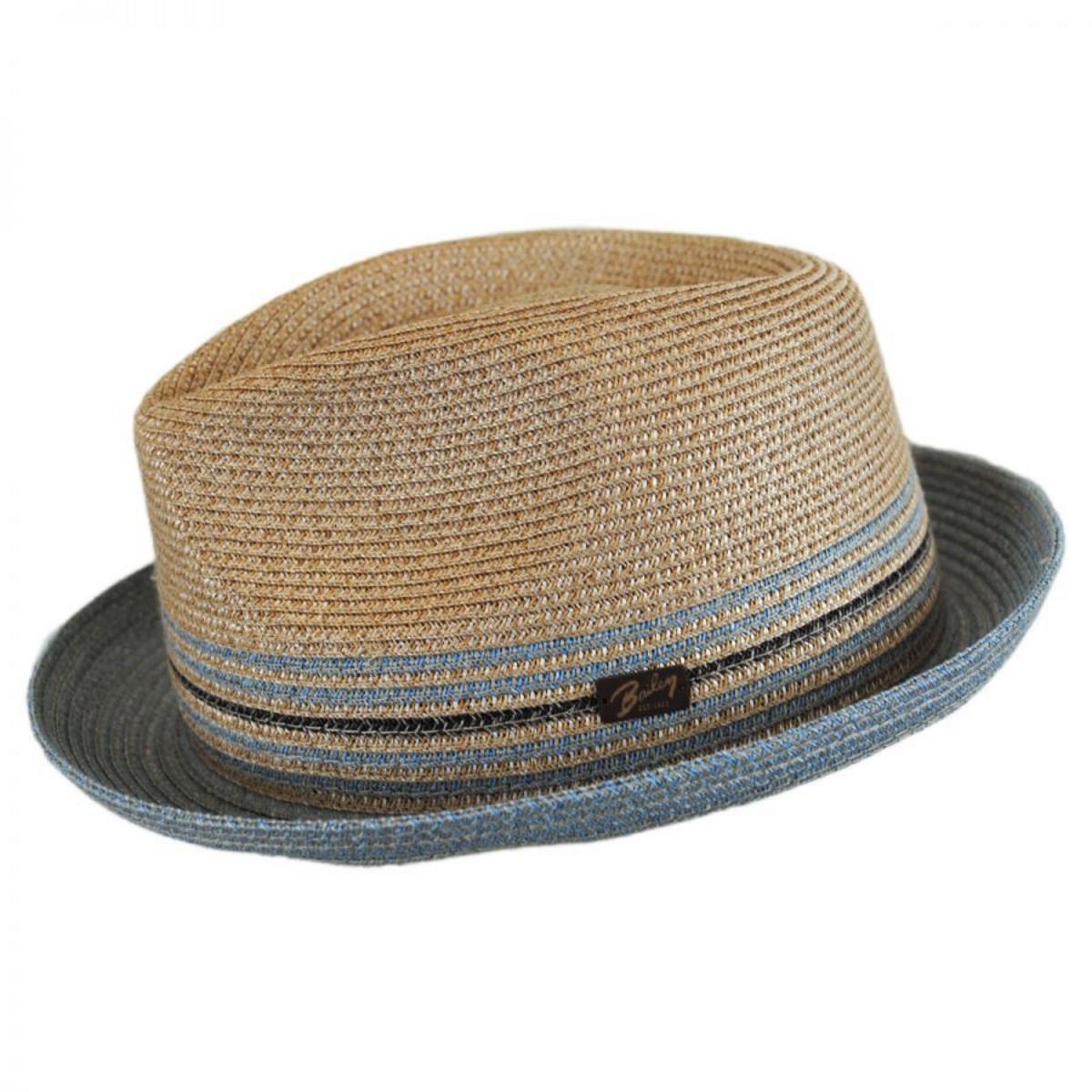Bailey 1922 | Hooper Toyo Straw Blend Trilby Fedora Hat | 127777 | profile | NATURAL