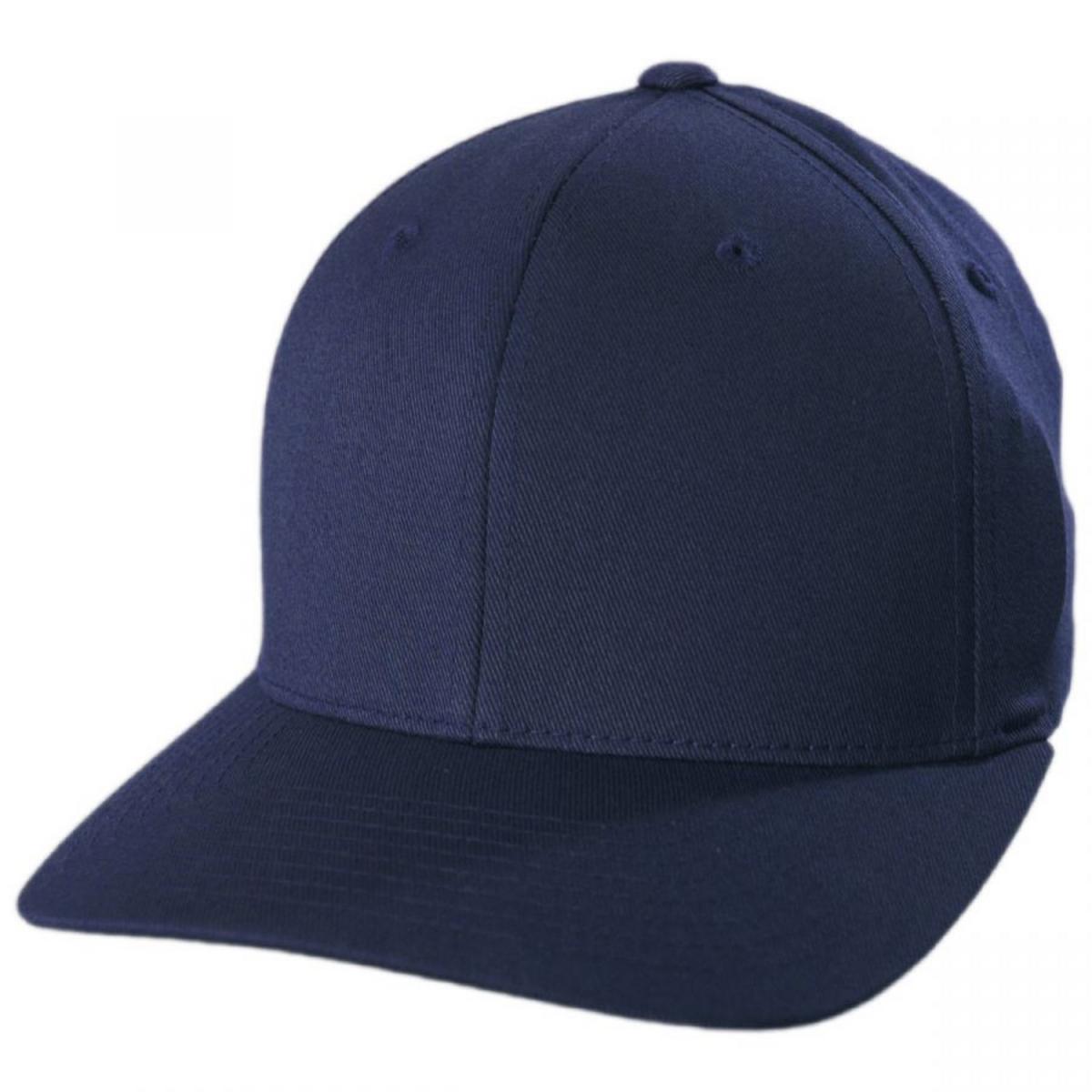 Flexfit | Combed Twill MidPro Flexfit Fitted Baseball Cap | 221502 | lead | NAVY
