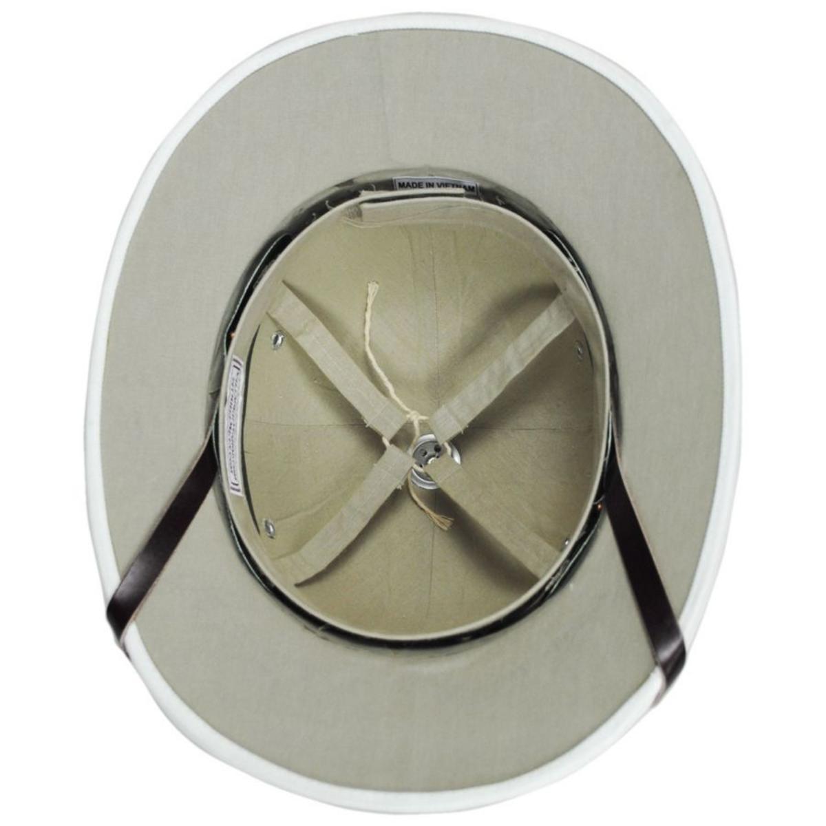 Village Hat Shop | Indian Pith Helmet | 155805 | under | WHITE