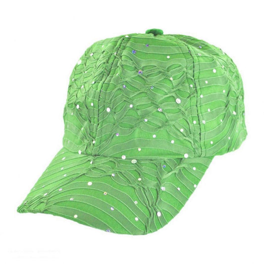 Something Special | Jewel Adjustable Baseball Cap | 222701 | lead | GREEN