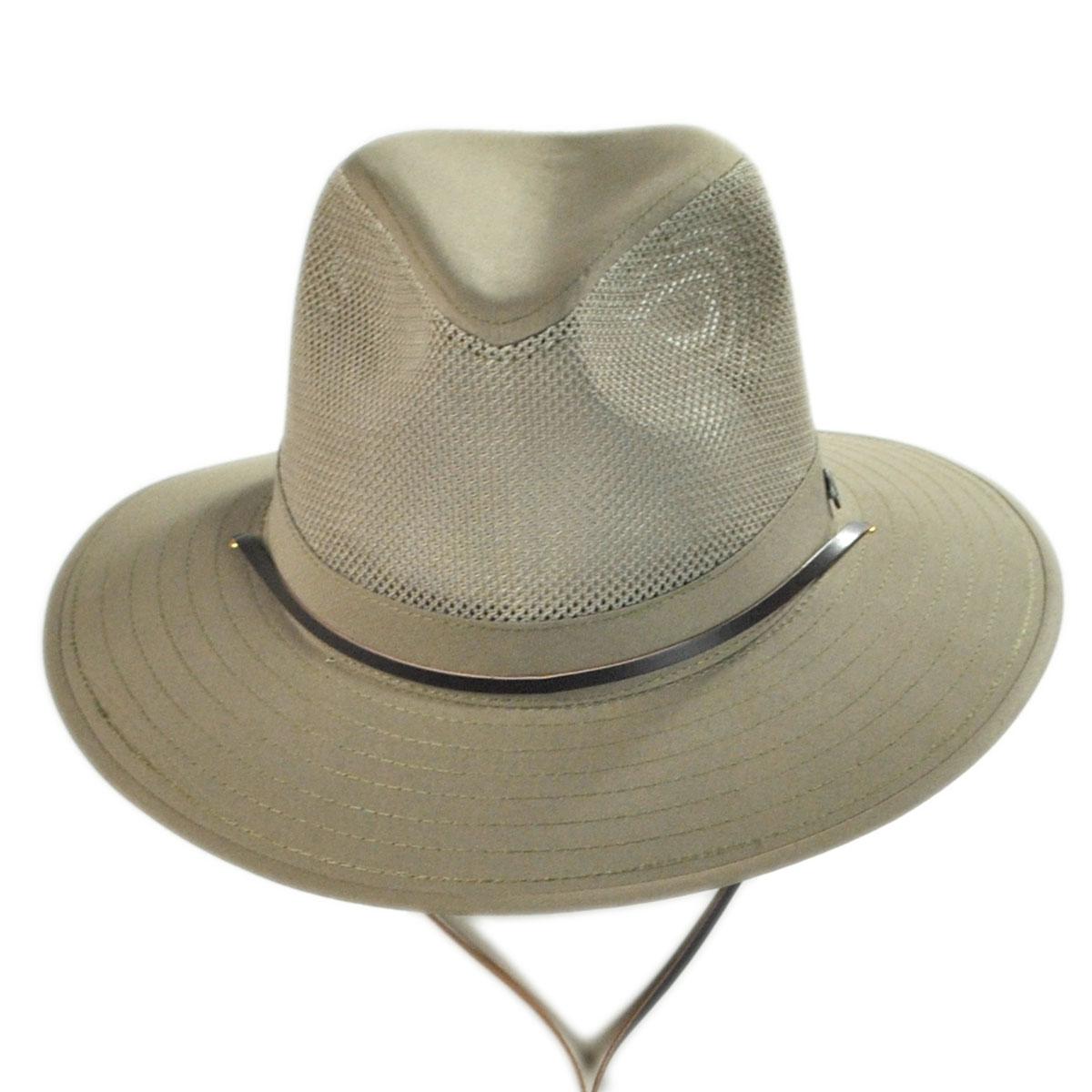 Jaxon Hats | Wholesale Mesh Crown Aussie Hat B2B Pre-Pack | B2B147249 | front | KHAKI
